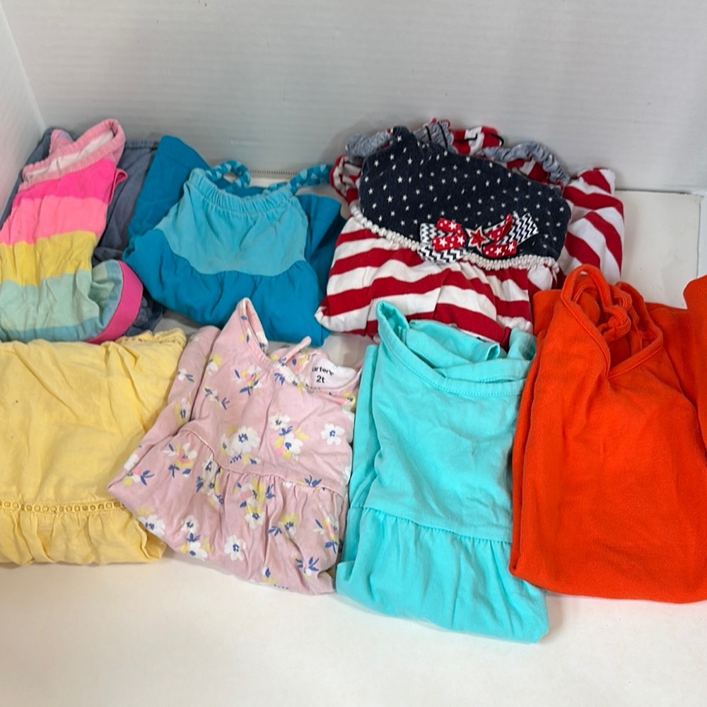 7 piece dress bundle size 2t